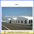 waterproof 100% polyester PVC tarpaulin large storage tent